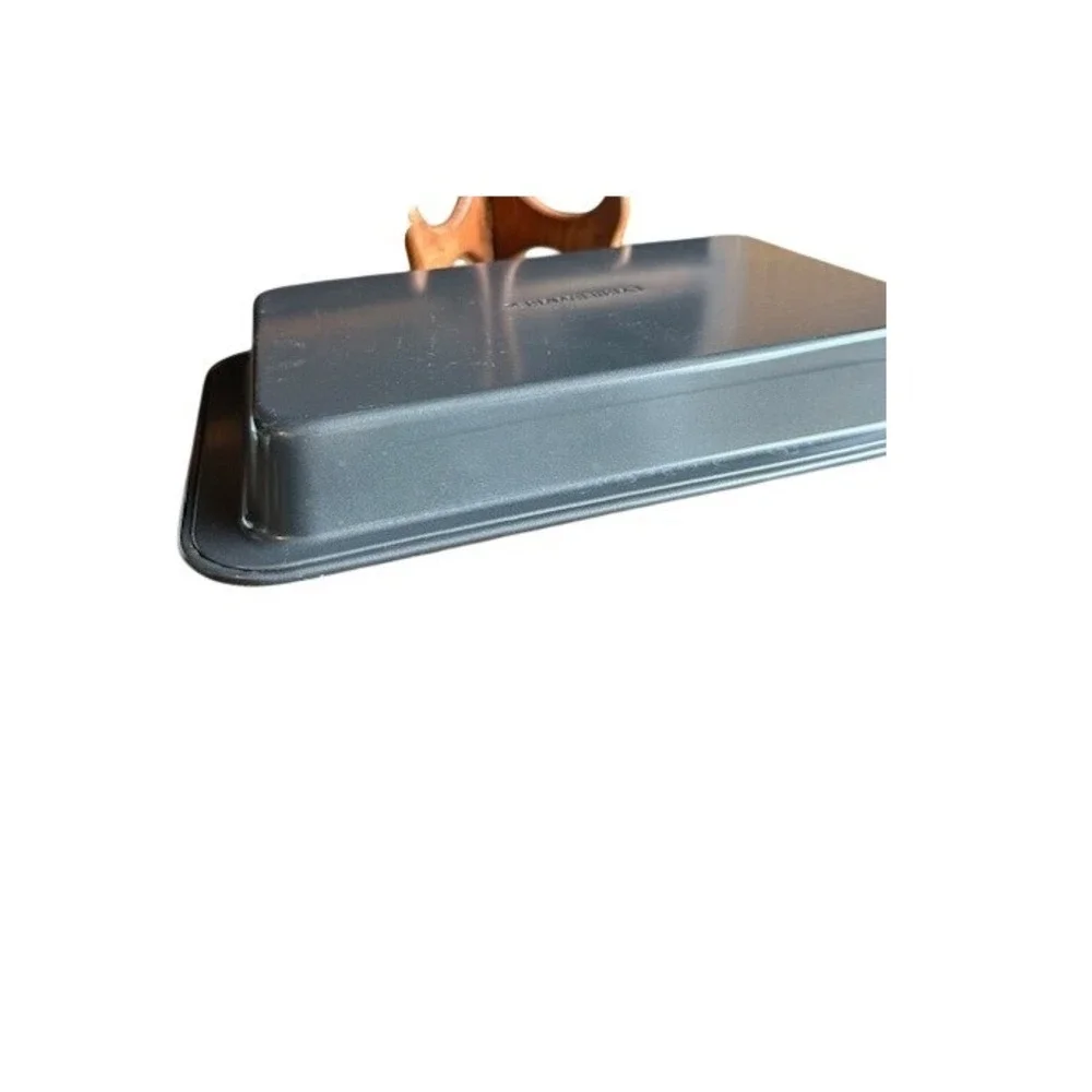 Farberware Nonstick Baking Pan Gray Steel Rectangular‎ Cake Pan 11x7 Inch